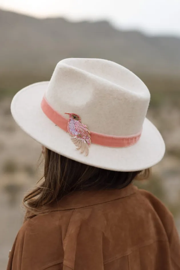 jim_galon_oiseau_brode_0.webp Cheap Jim Galon Oiseau Brode Chapeaux En Feutre