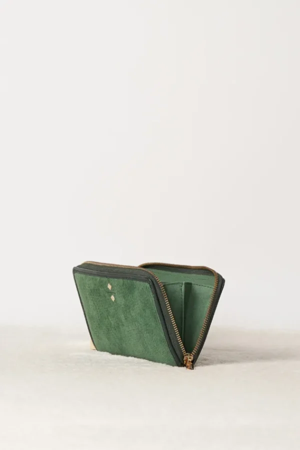 Fashion Leo Velours Portefeuilles