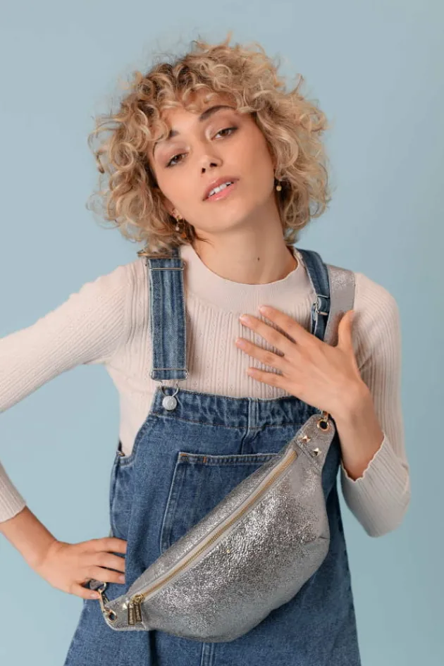 nicole_disco_argente_0.webp Clearance Nicole Disco Argente Fanny Packs