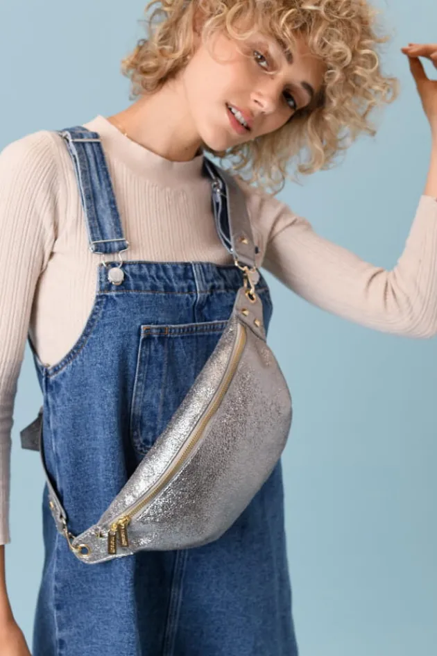 nicole_disco_argente_7.webp Clearance Nicole Disco Argente Fanny Packs