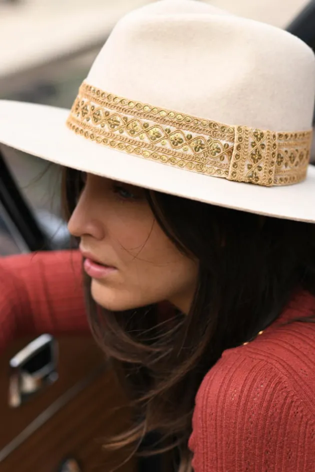 victor_chine_brode_1.webp Flash Sale Victor Chine Brode Chapeaux En Feutre